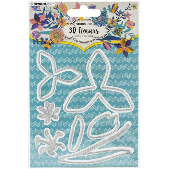 Scrapbooking  Studio Light Flowers Cutting & Embossing Die die