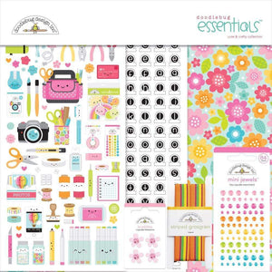 Scrapbooking  Doodlebug Essentials Page Kit 12"X12" Cute & Crafty