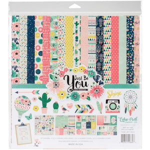 Scrapbooking  Echo Park Collection Kit 12"X12" Just Be You