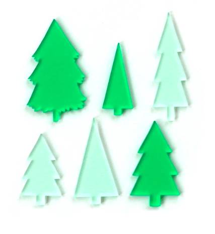 Scrapbooking  Elles Studio - Acrylic Trees