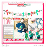Scrapbooking  Elles Studio - Holiday Puffy Stickers