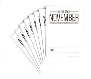 Scrapbooking  Elles Studio - On this day in November Journaling Tags