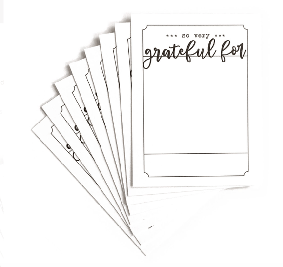 Scrapbooking  Elles Studio - So Very Grateful Journaling Tags