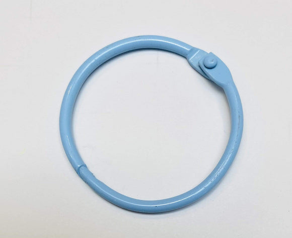Scrapbooking  Album Ring - Blue  (1x) Embellishments