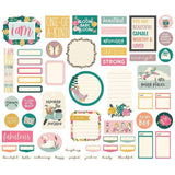 Scrapbooking  I Am Bits & Pieces Journal Die-Cuts 57/Pkg V3 Embellishments