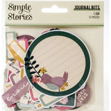 Scrapbooking  I Am Bits & Pieces Journal Die-Cuts 57/Pkg V3 Embellishments