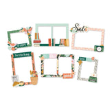 Scrapbooking  Simple Stories My Story Chipboard Frames 6PK Embellishments