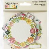 Scrapbooking  Hip Hop Hooray Journal Bits & Pieces Die-Cuts 56/Pkg Ephemera