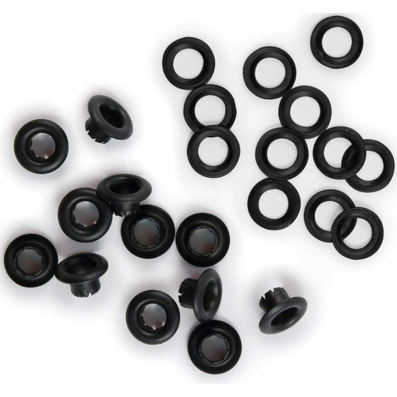 Scrapbooking  We R Eyelets & Washers Standard Black 60/Pkg eyelets