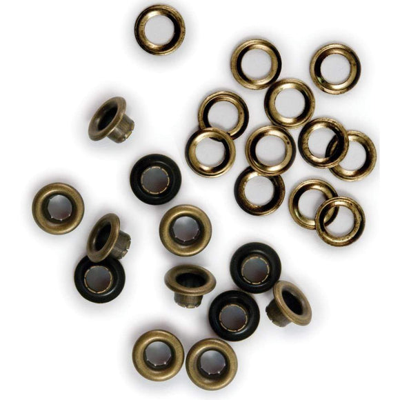 Scrapbooking  We R Eyelets & Washers Standard Brass 60/Pkg eyelets