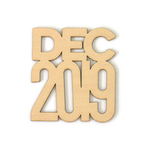 Scrapbooking  ***PREORDER ***Elles Studio - Dec 2019 Wood Veneer kit