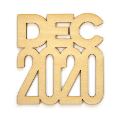 Scrapbooking  Elles Studio - Dec 2020 Wood Acrylic kit