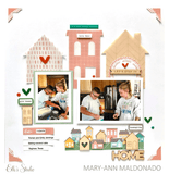 Scrapbooking  Elles Studio - Home Sweet Home 6x6 inch Paper Stack kit