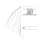 Scrapbooking  Elles Studio - July On this Day Journal Cards kit