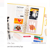 Scrapbooking  Elles Studio - Let's Eat Journaling Tags kit