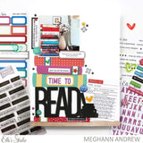 Scrapbooking  Elles Studio - Read Phrase Stickers kit