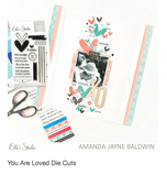 Scrapbooking  Elles Studio - XO Wood Veneer kit