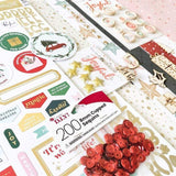 Scrapbooking  Sassy Scrapper Pocket Kit- December 2021 Kit created by Rachel kit