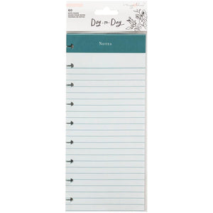 Scrapbooking  Maggie Holmes Day-To-Day Dbl-Sided Notepad 4.25"X11" 60/Pkg Notes & Meal Plan