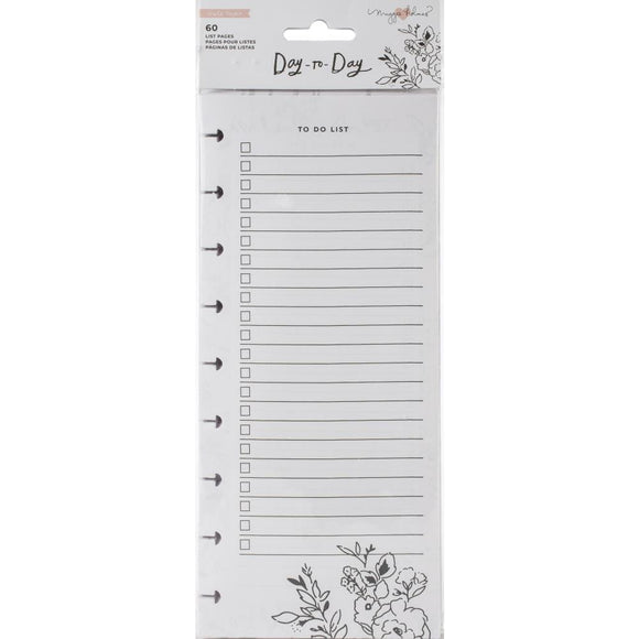 Scrapbooking  Maggie Holmes Day-To-Day Dbl-Sided Notepad 4.25