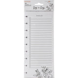 Scrapbooking  Maggie Holmes Day-To-Day Dbl-Sided Notepad 4.25"X11" 60/Pkg Shopping & To-Do List