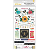 Scrapbooking  Vicki Boutin Wildflower & Honey Thickers 5.5"X11" 75/Pkg Mixed Media