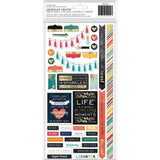 Scrapbooking  Vicki Boutin Wildflower & Honey Thickers 5.5"X11" 75/Pkg Mixed Media