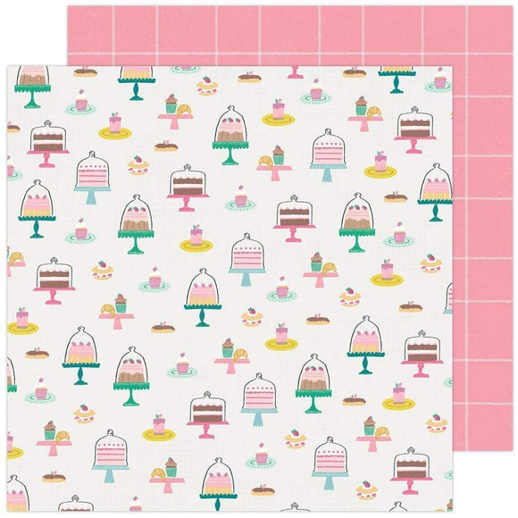 Scrapbooking  Maggie Holmes Garden Party Double-Sided Cardstock 12