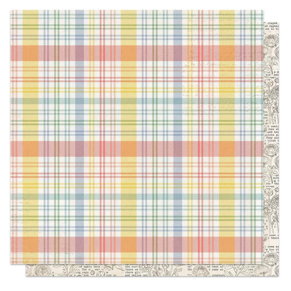 Scrapbooking  Photoplay Bunnies & Blooms Double-Sided Cardstock 12
