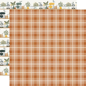 Scrapbooking  Simple Stories Hearth & Home Double-Sided Cardstock 12"X12" - Seasoned With Love Paper 12"x12"