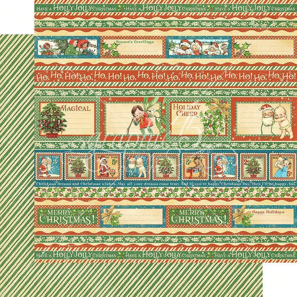 Scrapbooking  Christmas Magic Double-Sided Cardstock 12