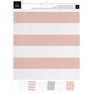 Scrapbooking  Heidi Swapp Storyline Chapters Insert Book Set -Scrapbooking Paper 12x12