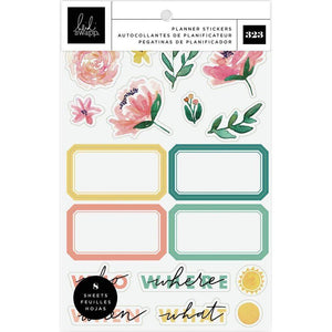 Scrapbooking  Heidi Swapp Storyline Chapters Mini Sticker Book The Planner Paper 12x12