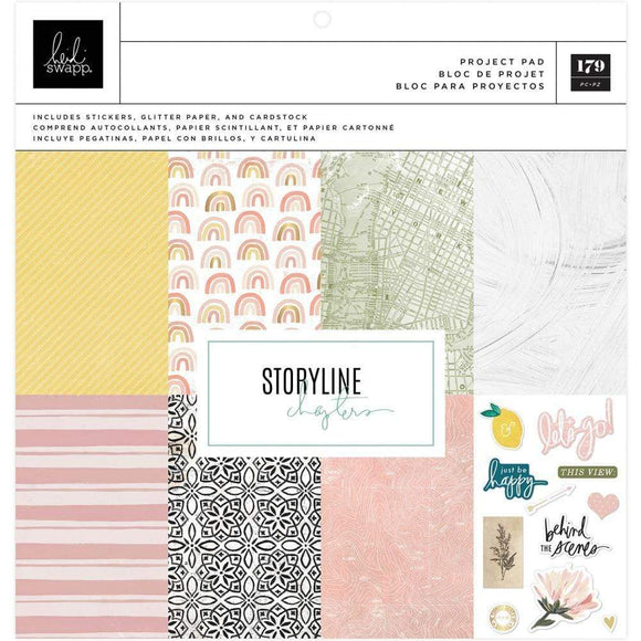 Scrapbooking  Heidi Swapp Storyline Chapters Project Pad 12