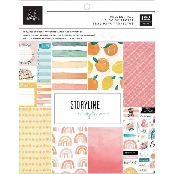Scrapbooking  Heidi Swapp Storyline Chapters Project Pad 7.5