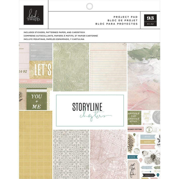 Scrapbooking  Heidi Swapp Storyline Chapters Project Pad 7.5