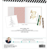 Scrapbooking  Heidi Swapp Winter Wonderland Album Kit Paper 12x12