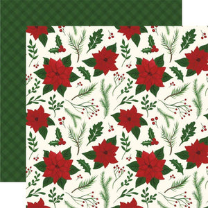 Scrapbooking  Here Comes Santa Claus Double-Sided Cardstock 12"X12" - Merry & Bright Paper 12x12
