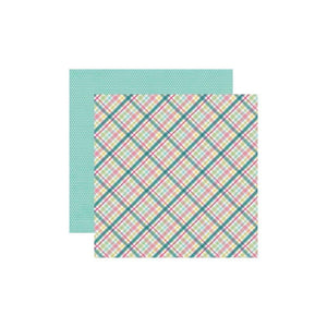 Scrapbooking  Hip Hop Hooray Double-Sided Cardstock 12"X12" - Hello Peeps Paper 12x12