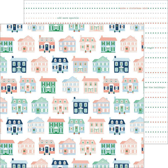 Scrapbooking  Holiday Vibes Double-Sided Cardstock 12