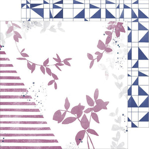Scrapbooking  Indigo Hills 2 Double-Sided Cardstock 12"X12" - Highland Paper 12x12