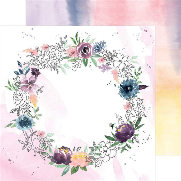 Scrapbooking  Just A Little Lovely Double-Sided Cardstock 12