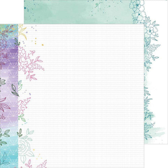 Scrapbooking  Just A Little Lovely Double-Sided Cardstock 12