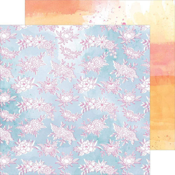 Scrapbooking  Just A Little Lovely Double-Sided Cardstock 12
