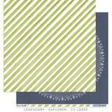 Scrapbooking  Legendary Double Sided Cardstock Paper 12"x12" - Explorer Paper 12x12
