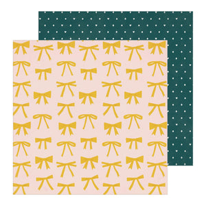 Scrapbooking  Maggie Holmes Heritage Double-Sided Cardstock 12"X12" - Olive Paper 12x12