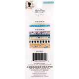 Scrapbooking  Maggie Holmes Heritage Washi Tape 8/Pkg 4 To 6 Yards Each Paper 12x12