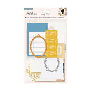 Scrapbooking  Maggie Holmes Stationery Pack - Vellum with gold foil Accents (14 pieces) Paper 12x12