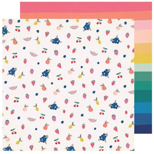 Scrapbooking  Maggie Holmes Sweet Story Double-Sided Cardstock 12"X12" - Jubilee Paper 12x12