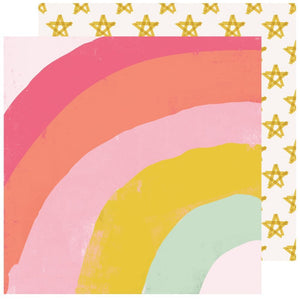 Scrapbooking  Maggie Holmes Sweet Story Double-Sided Cardstock 12"X12" - Parfait Paper 12x12